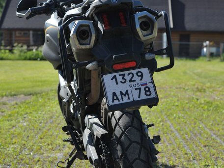 2012 Yamaha XT660Z Tenere, серый, 570000 рублей, вид 4