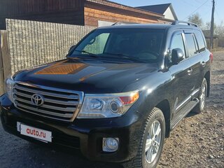 2012 Toyota Land Cruiser 200 Series Рестайлинг 1, чёрный, 4350000 рублей, вид 1