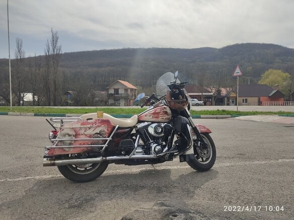 2006 Harley-Davidson Road King, белый, 1000000 рублей - вид 13