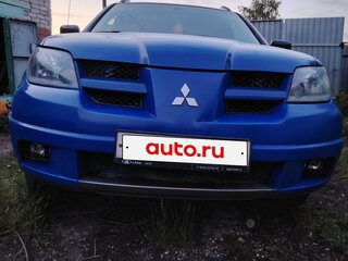 2003 Mitsubishi Outlander I, синий, 485000 рублей, вид 3