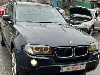 2008 BMW X3 20d I (E83) Рестайлинг, синий, 1050000 рублей, вид 5