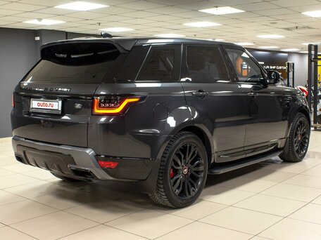 2018 Land Rover Range Rover Sport II Рестайлинг, серый, 5000000 рублей, вид 4