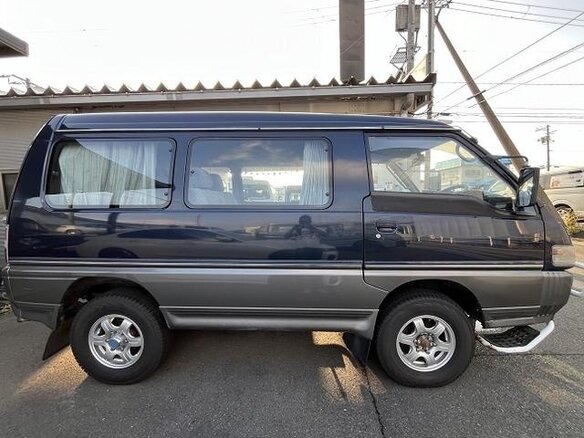 1997 Mitsubishi Delica III, синий - вид 3