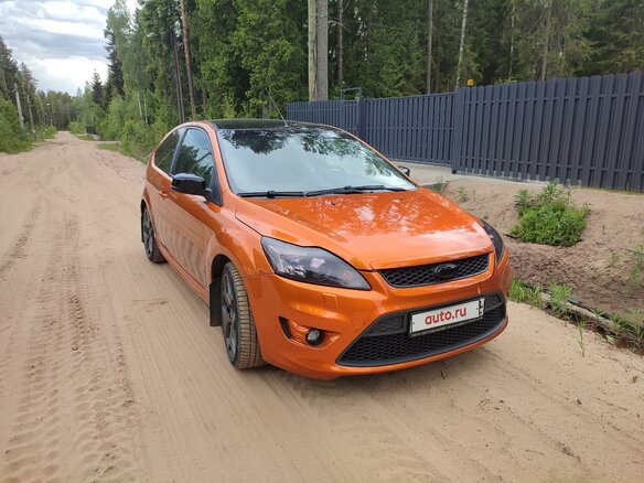 2008 Ford Focus ST II Рестайлинг, оранжевый - вид 3