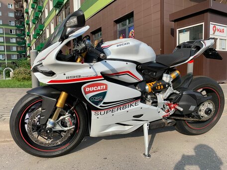 2014 Ducati 1199 Panigale, белый, 1900000 рублей, вид 2