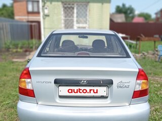 2011 Hyundai Accent ТагАЗ II, серебристый, 610000 рублей, вид 4
