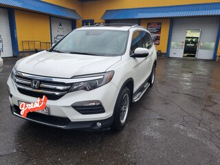 2016 Honda Pilot 6AT III, белый, 3300000 рублей, вид 2