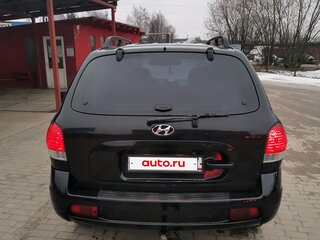 2005 Hyundai Santa Fe I, чёрный, 670000 рублей, вид 4