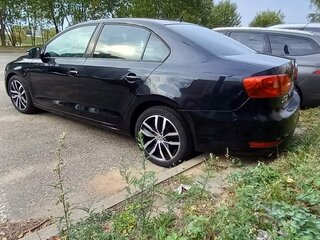 2014 Volkswagen Jetta VI, чёрный, 976406 рублей, вид 4