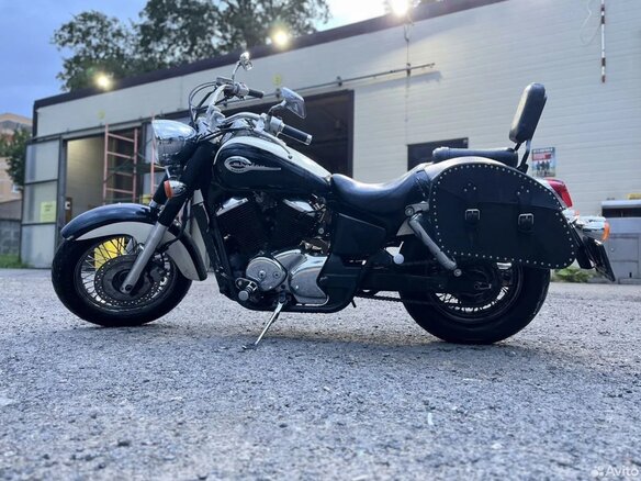 1997 Honda Shadow 750, чёрный, 350000 рублей - вид 3