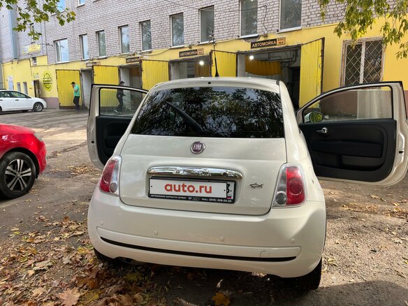 2012 Fiat 500 II, белый - вид 4