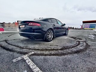 2008 Jaguar XF I, чёрный, 1300000 рублей, вид 3