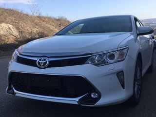 2016 Toyota Camry VII (XV50) Рестайлинг, белый, 2600000 рублей, вид 1