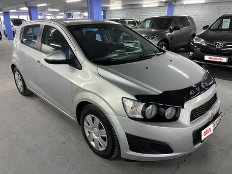 2012 Chevrolet Aveo II, серебристый, 599000 рублей, вид 3