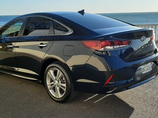 2018 Hyundai Sonata VII (LF) Рестайлинг, чёрный, 1850000 рублей, вид 4