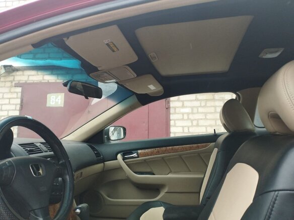 2003 Honda Accord VII, красный, 800000 рублей - вид 6