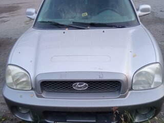 2004 Hyundai Santa Fe I, серебристый, 650000 рублей, вид 1