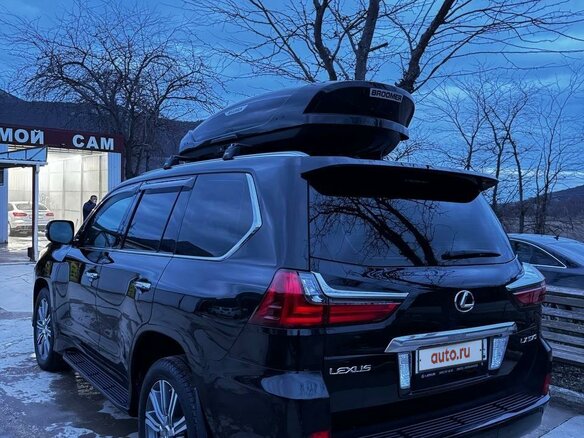 2015 Lexus LX 570 III Рестайлинг 2, чёрный, 8500000 рублей - вид 1