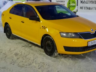 2016 Skoda Rapid I, жёлтый, 550000 рублей, вид 5