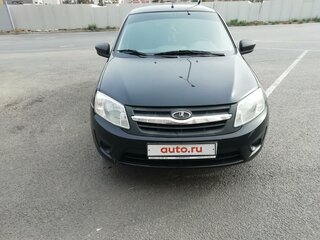 2015 Lada (ВАЗ) Granta I, чёрный, 410000 рублей, вид 2