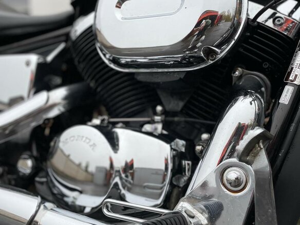 2001 Honda Shadow 750, чёрный, 342874 рублей - вид 10