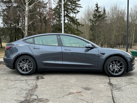 2021 Tesla Model 3 Long Range I, серый, 3050000 рублей - вид 8