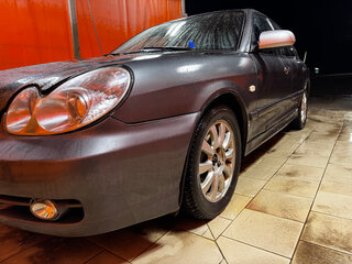 2005 Hyundai Sonata IV (EF) Рестайлинг, серый, 320000 рублей, вид 1