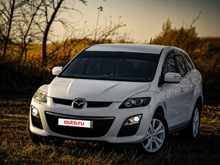 2010 Mazda CX-7 I Рестайлинг, белый, 1250000 рублей, вид 5