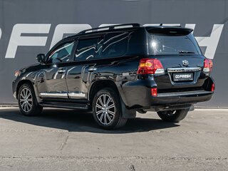 2014 Toyota Land Cruiser 200 Series Рестайлинг 1, чёрный, 3519000 рублей, вид 2
