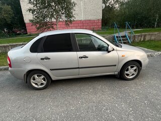 2008 Lada (ВАЗ) Kalina I, серебристый, 315000 рублей, вид 2