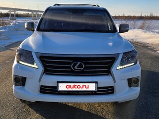 2013 Lexus LX 570 III Рестайлинг, белый, 3650000 рублей, вид 2