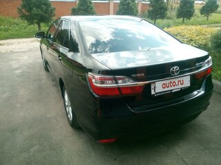 2015 Toyota Camry VII (XV50) Рестайлинг, чёрный, 2500000 рублей, вид 3