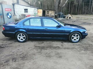 1996 BMW 7 серии 725tds III (E38), синий, 470000 рублей, вид 5
