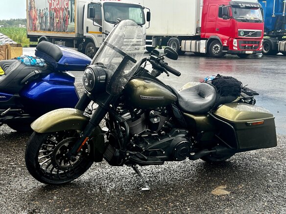 2018 Harley-Davidson Road King, зелёный, 1850000 рублей - вид 7