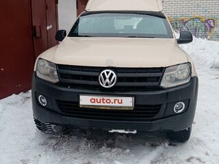 2012 Volkswagen Amarok I, бежевый, 1400000 рублей, вид 2
