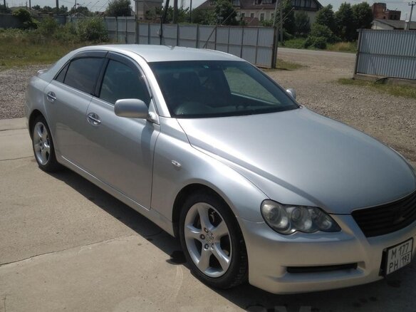2005 Toyota Mark X I, серебристый, 1100000 рублей - вид 22