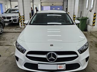 2019 Mercedes-Benz A-Класс 200 IV (W177), белый, 3050000 рублей, вид 2