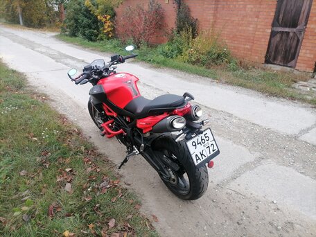 2020 Aprilia SL 900 Shiver, красный, 1200000 рублей, вид 3