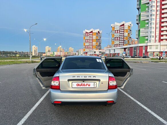 2007 Lada (ВАЗ) Priora I, голубой, 280000 рублей - вид 3