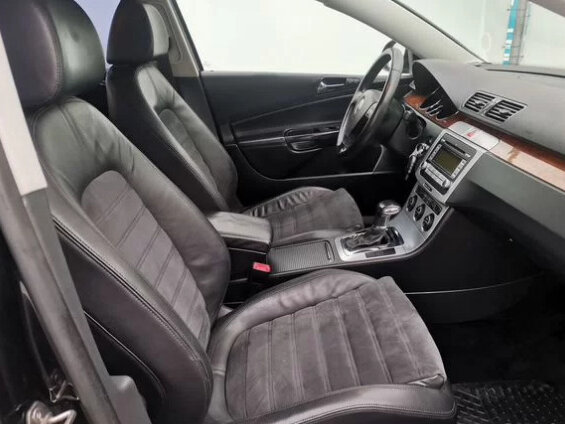 2007 Volkswagen Passat B6, чёрный, 1000100 рублей - вид 7