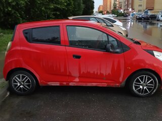 2011 Chevrolet Spark III, красный, 330000 рублей, вид 5
