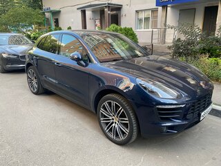 2018 Porsche Macan I, синий, 4950000 рублей, вид 1
