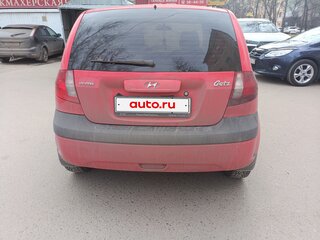2008 Hyundai Getz I Рестайлинг, красный, 525000 рублей, вид 3