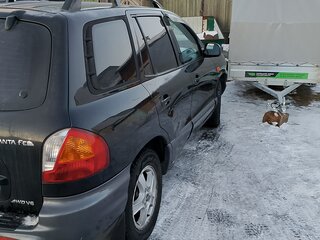 2002 Hyundai Santa Fe I, чёрный, 350000 рублей, вид 4