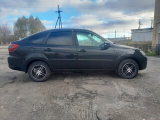 2014 Lada (ВАЗ) Granta I, чёрный, 650000 рублей, вид 4