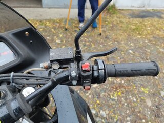 1991 Honda Transalp 400, чёрный, 255000 рублей, вид 2