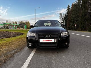 2005 Audi A3 II (8P) Рестайлинг 1, чёрный, 751412 рублей, вид 2
