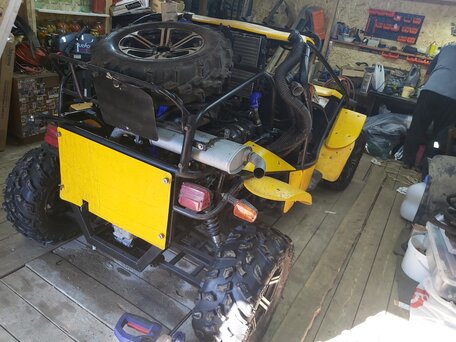 2012 Polar Fox XY500ATV, жёлтый, 750000 рублей, вид 4