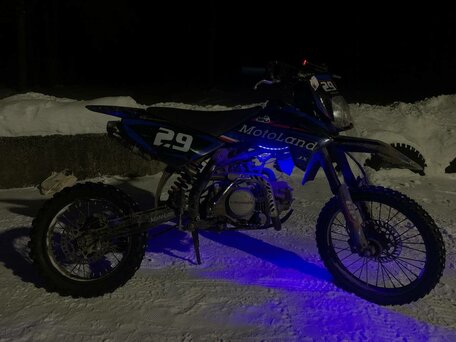 2022 Motoland NX125, синий, 75000 рублей, вид 1