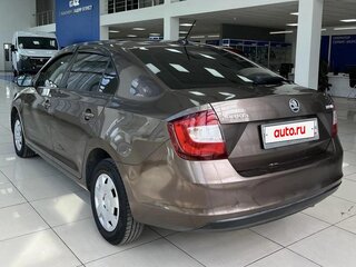 2018 Skoda Rapid I Рестайлинг, коричневый, 830000 рублей, вид 5